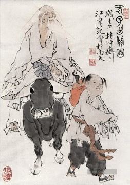 Fangzeng Figuren Kunst Chinesische